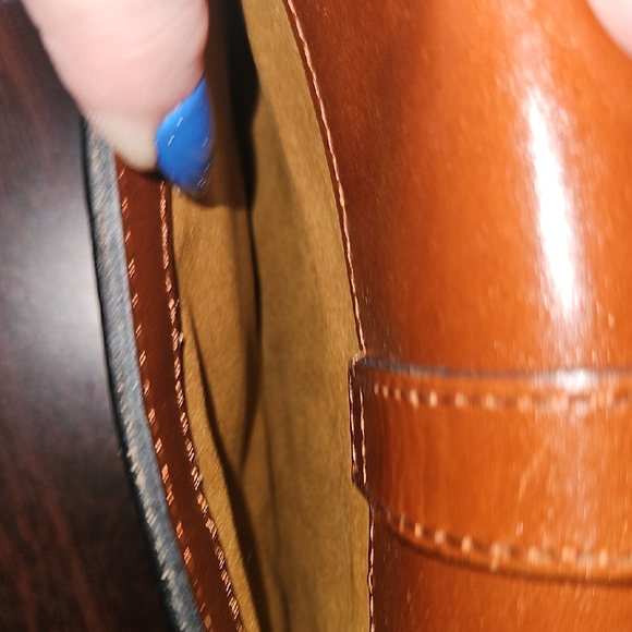 Patricia Nash Brown Leather Crossbody Bag - Picture 4 of 9